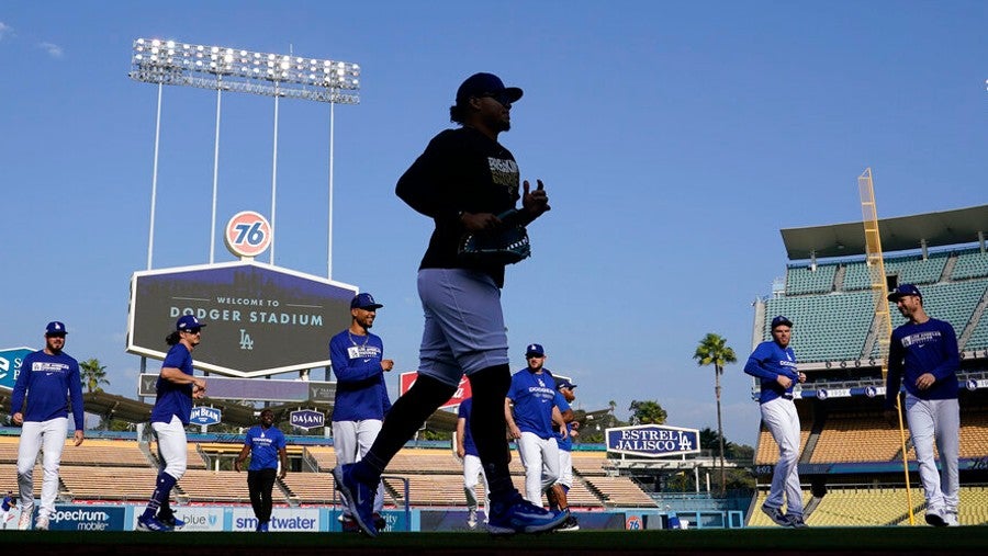 Entrenamiento de Dodgers