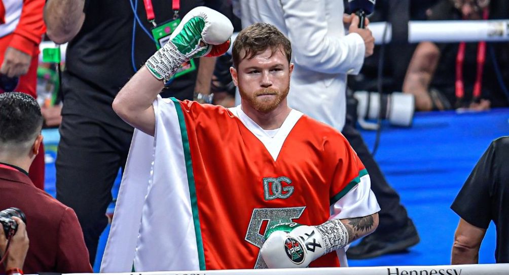 Canelo Álvarez previo a una pelea