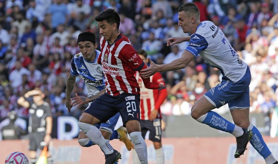 Beltrán, en acción ante Puebla