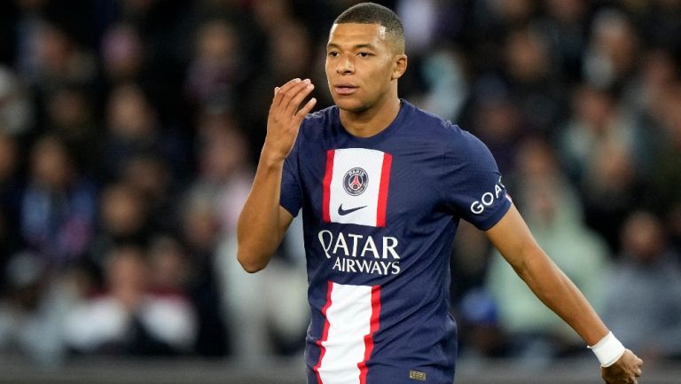 Mbappé, sorprendido en un partido con el PSG