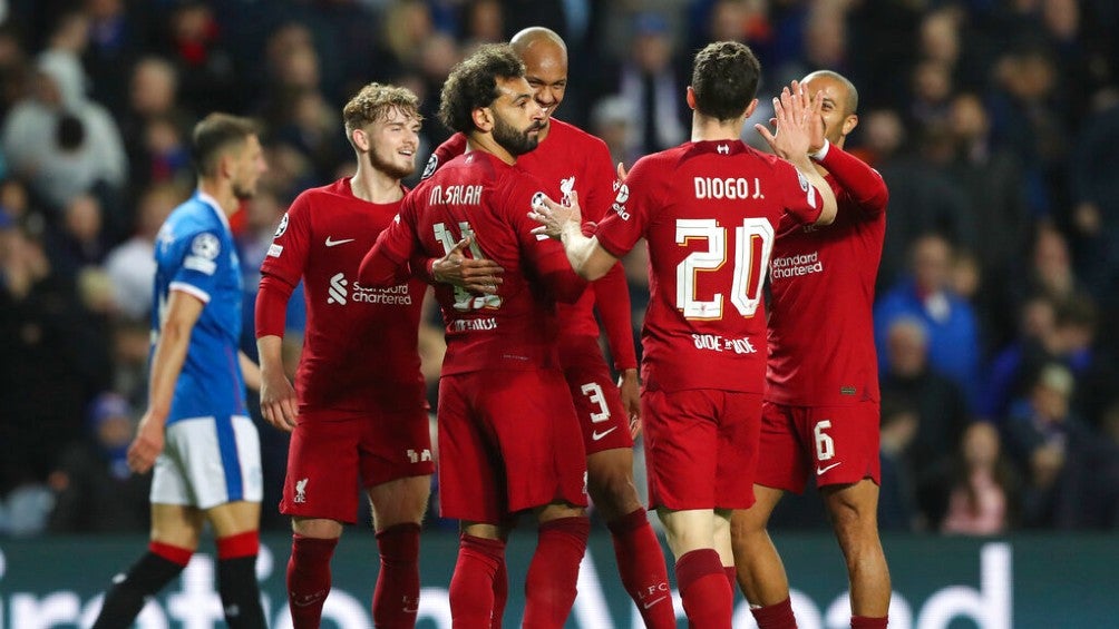 Liverpool goleó a Rangers en Escocia 