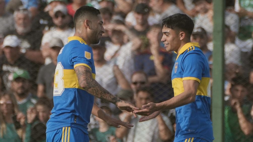 Boca celebra la victoria ante Sarmiento