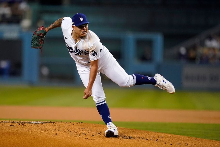 Julio Urías tuvo su debut con Los Angeles Dodgers en la pretemporada de MLB  2022