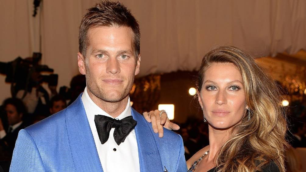 Tom Brady y Gisele Bündchen juntos en un evento