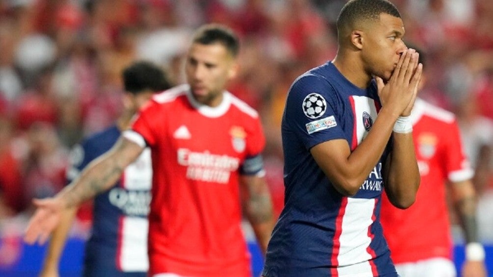 Mbappé con el PSG