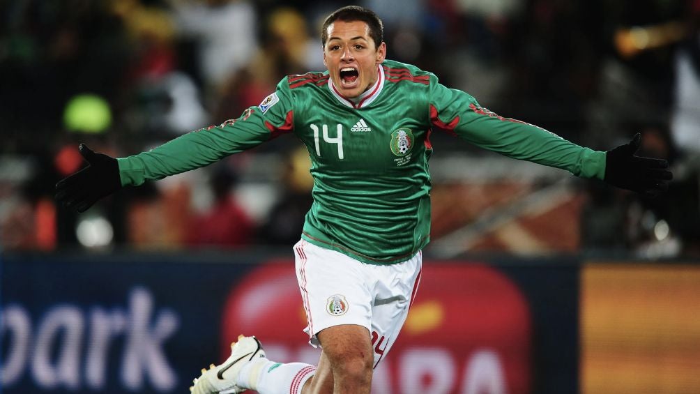 Javier Hernández previo a Sudáfrica 2010