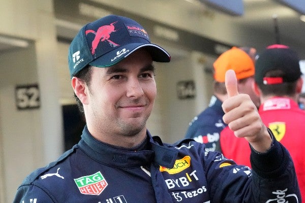 Sergio 'Checo' Pérez con Red Bull