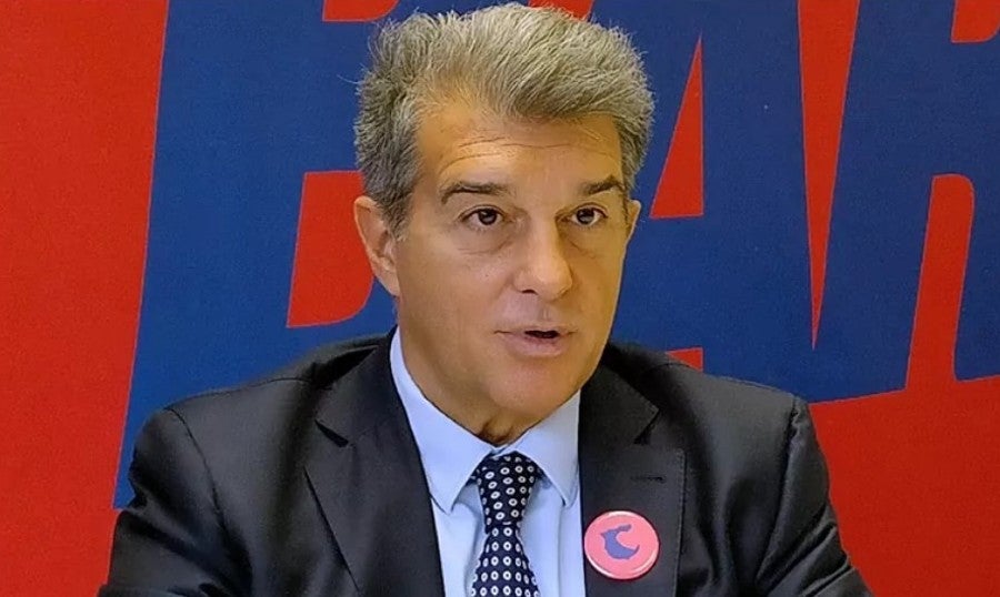 Joan Laporta en conferencia