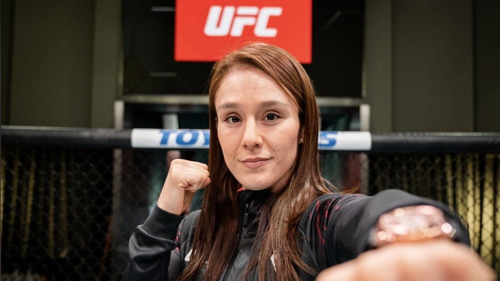 Alexa Grasso, peleadora de la UFC