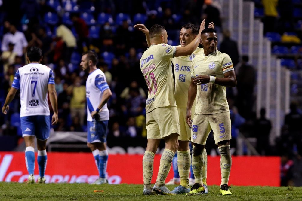 América goleó al Puebla en la ida de los Cuartos de Final