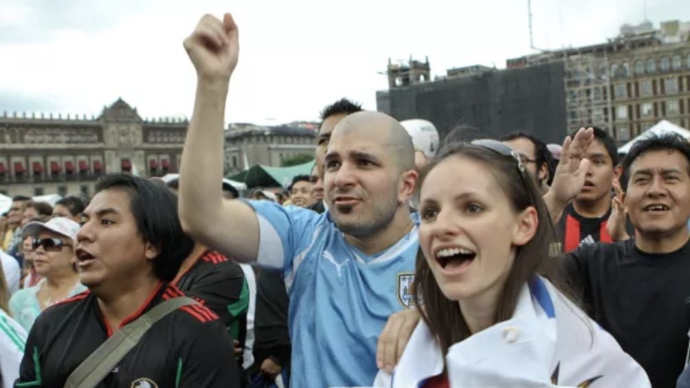 El Fan FEst de Rusia 2018 en el Zócalo