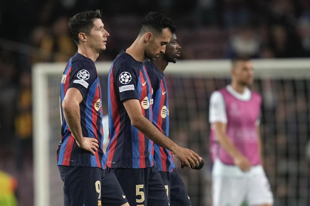 Barcelona tras el partido contra el Inter