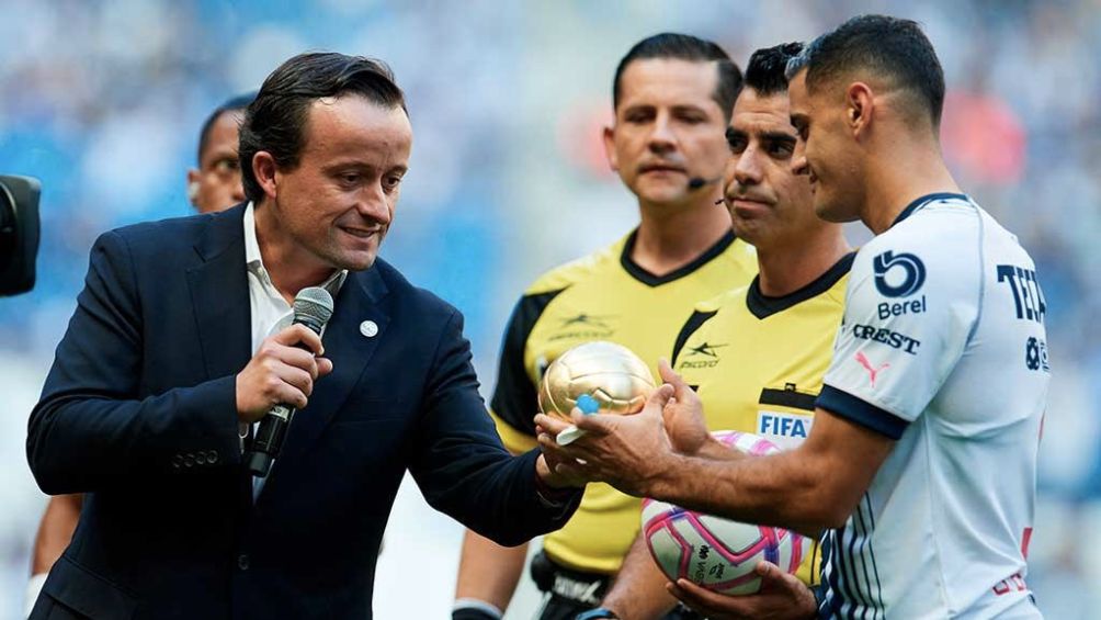 Berterame recibió el Balón de Oro 