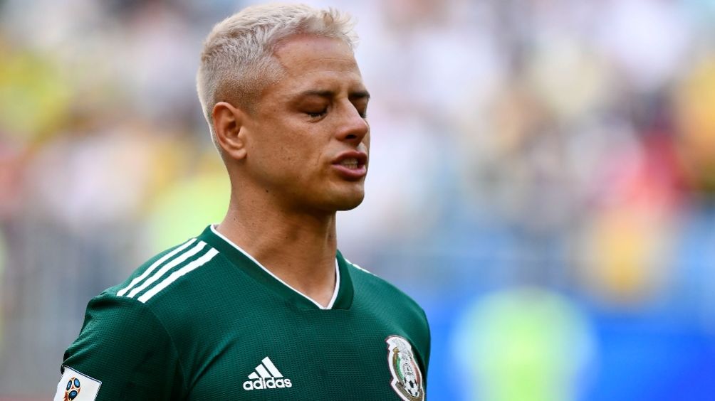 Javier Hernández quedó fuera del Tri