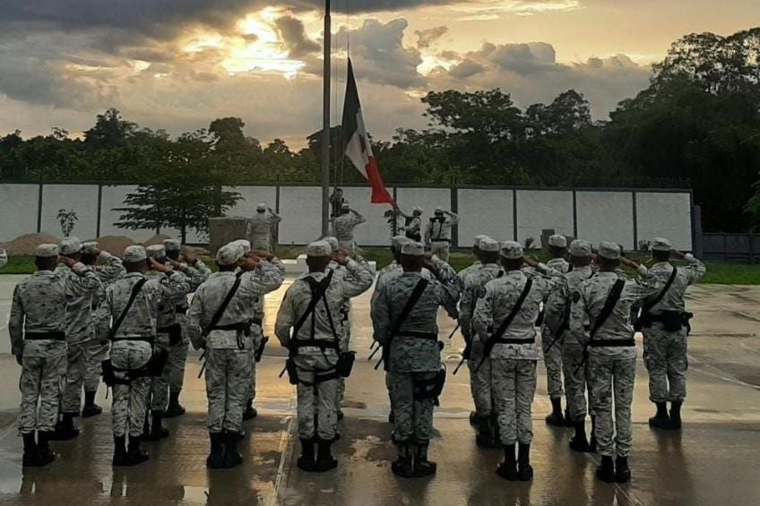 Elementos de la Guardia Nacional