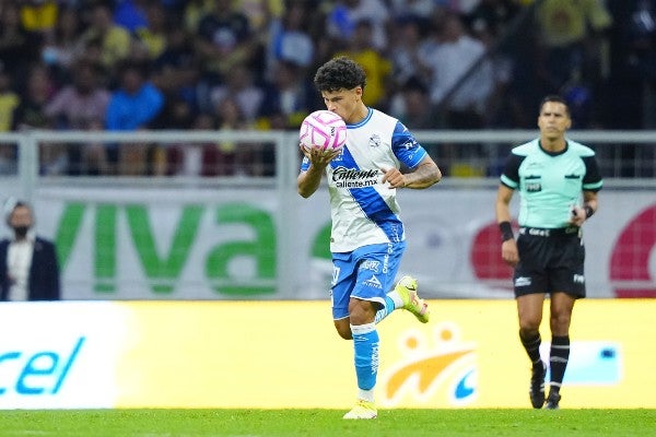 Araújo celebra con Puebla