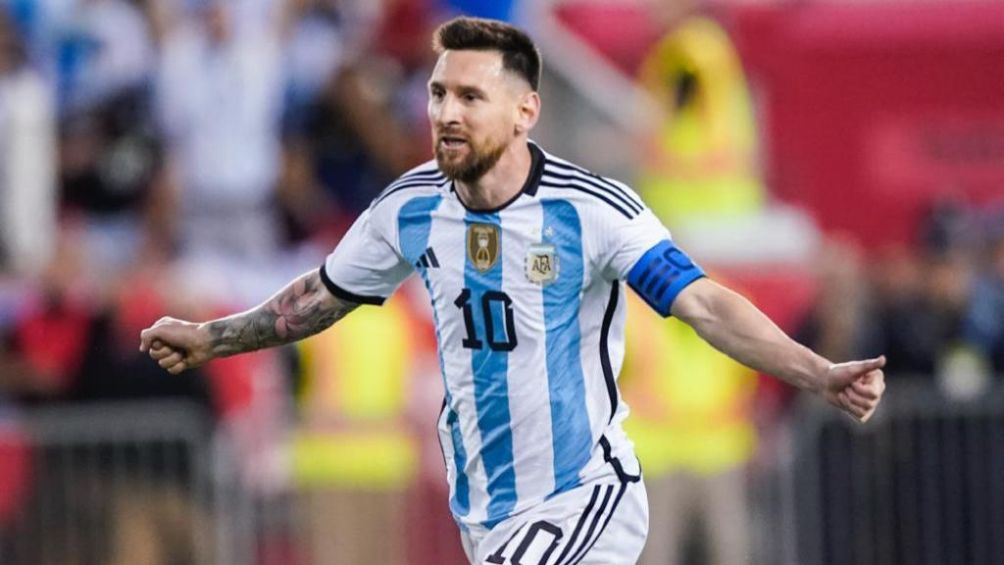 Messi con Argentina 