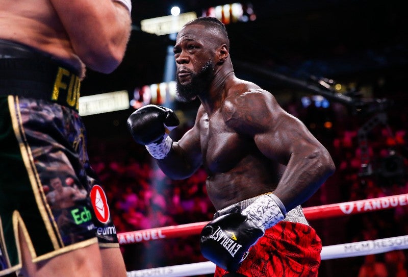 Deontay Wilder pelea contra Tyson Fury