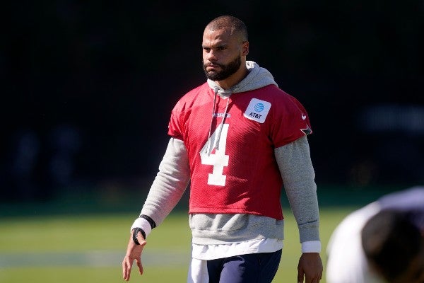 Prescott en entrenamiento