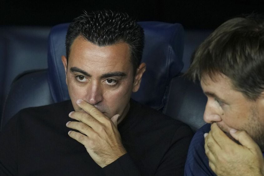 Xavi, el actual dirigente del Barcelona