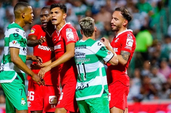 Santos vs Toluca en la Vuelta de los Cuartos de Final