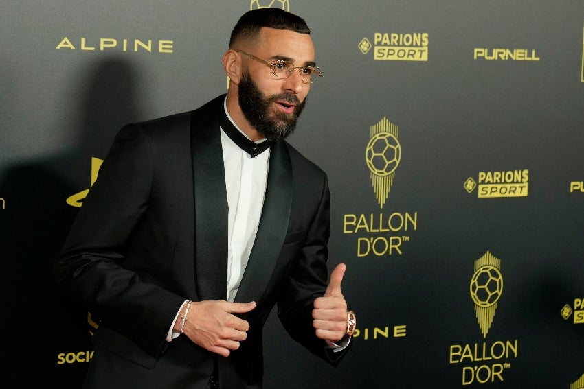 Karim Benzema, ganador del Balón de Oro