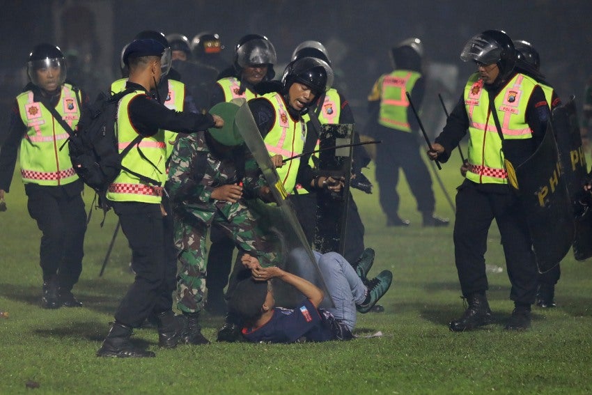 Violencia en el futbol de Indonesia