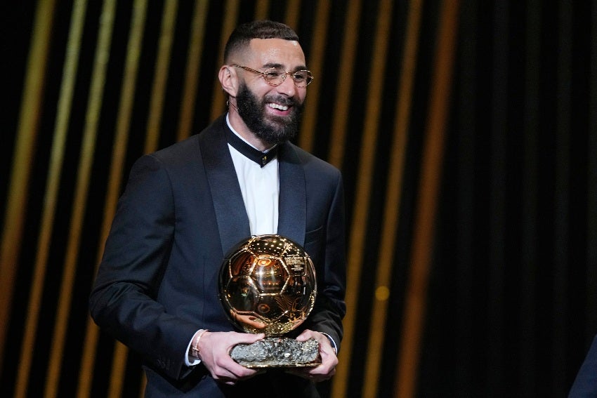 Benzema, ganador del Balón de Oro