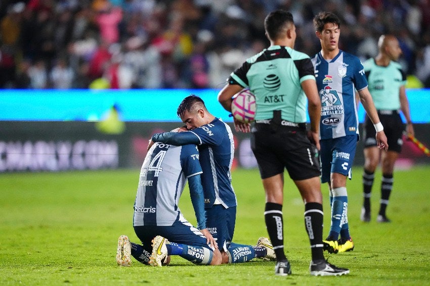 Erick Sánchez en un partido de Tuzos