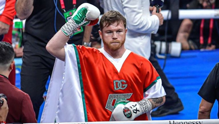 Canelo Álvarez previo a una pelea