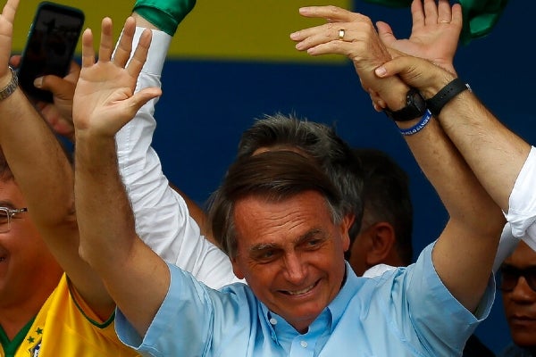 Bolsonaro, el candidato de derecha en Brasil