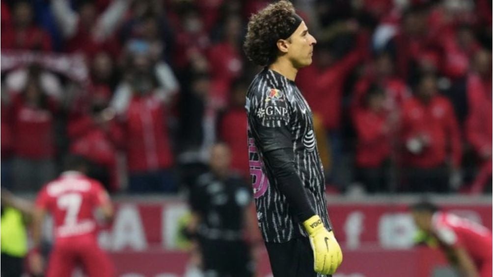 Memo Ochoa luego del penal anotado por Toluca