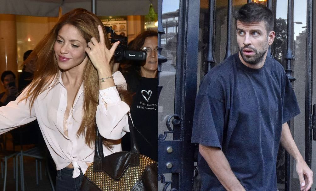 Shakira y Piqué en el juicio