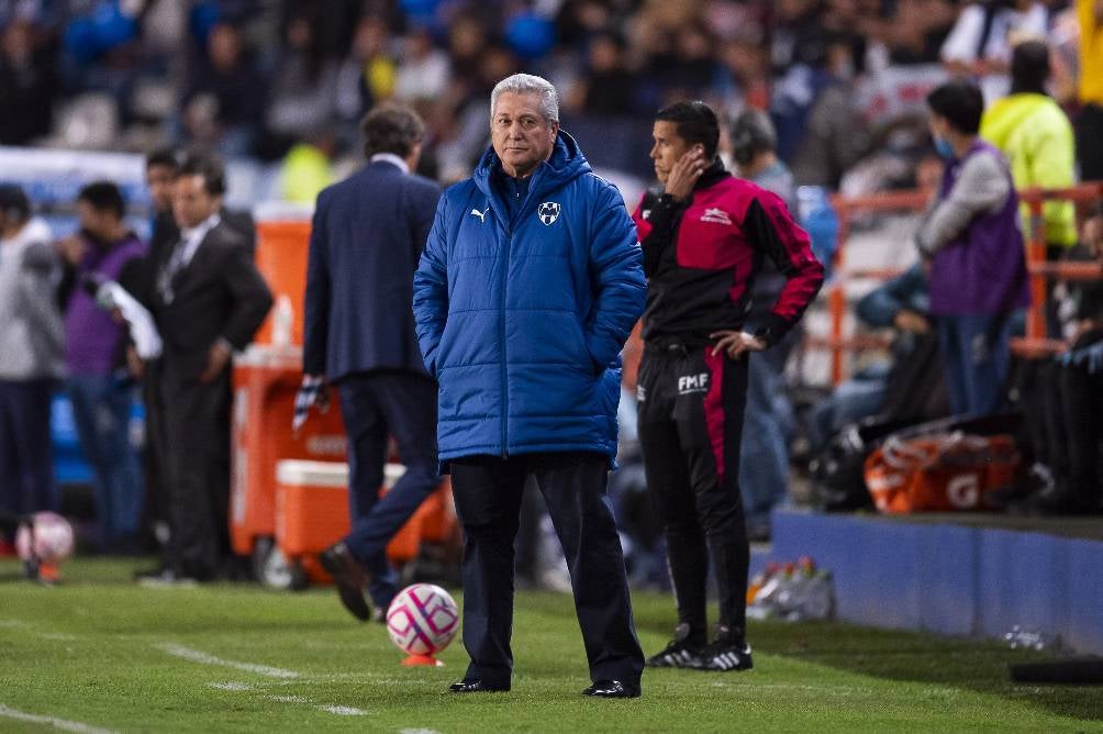 Vucetich en el duelo ante Pachuca