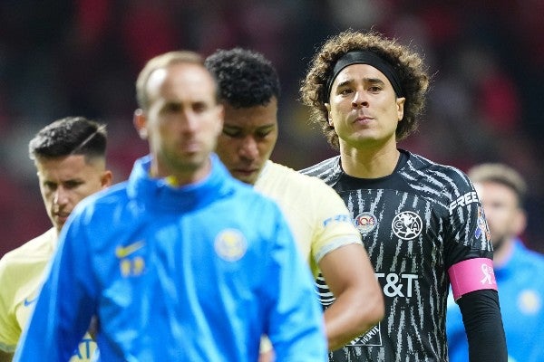 Memo Ochoa con las Águilas tras caer ante Toluca