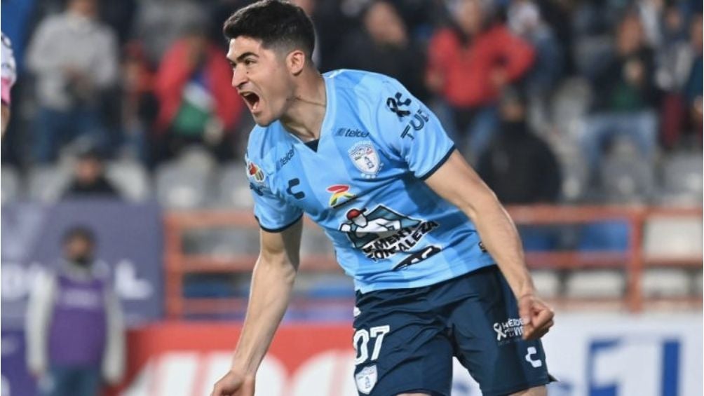 Ibáñez celebra un gol ante Rayados