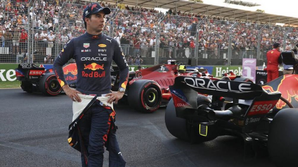 Checo Pérez previo a una carrera