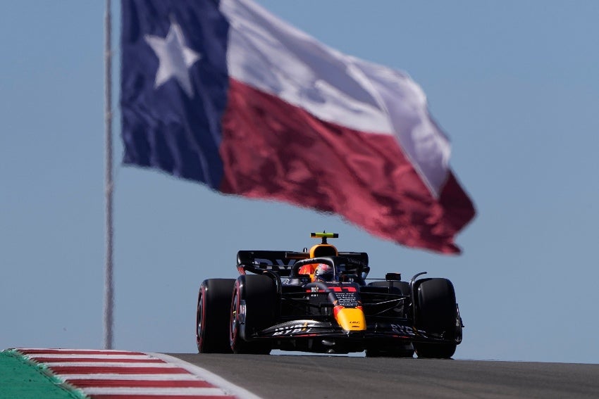 Checo Pérez en el GP de Estados Unidos