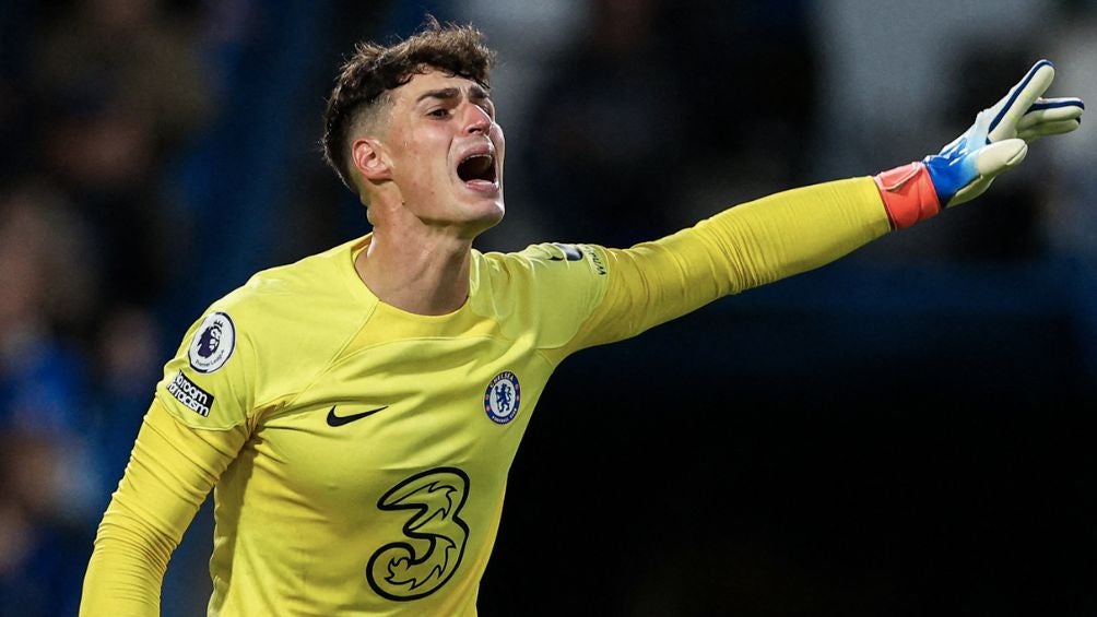 Kepa concedió el gol que terminó con la racha del Chelsea