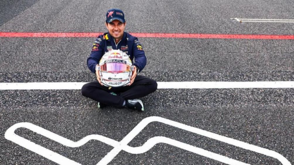 Checo en el GP de Japón 