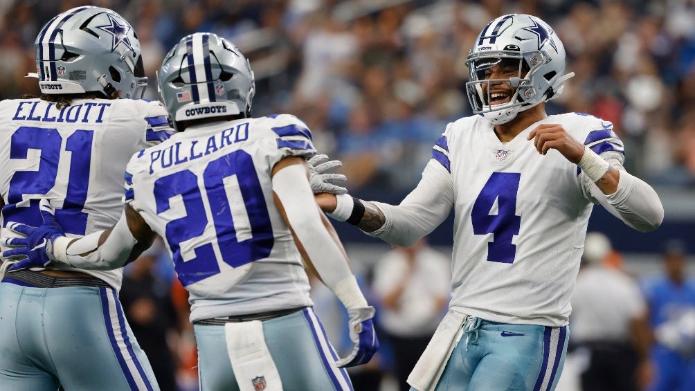 Cowboys venció a Lions en el regreso de Prescott 