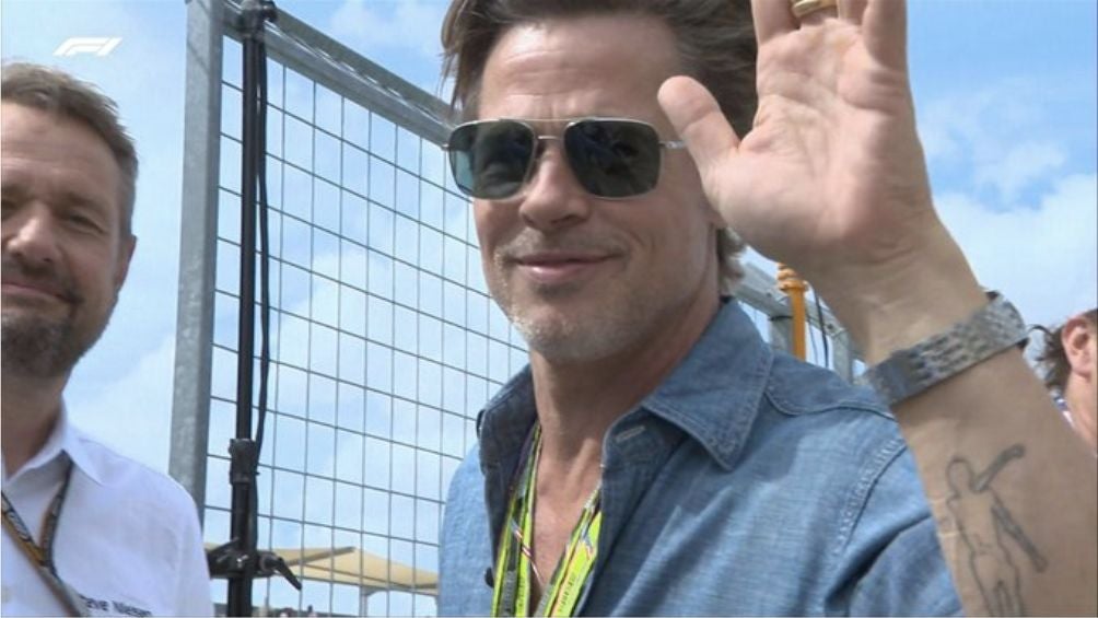 Brad Pitt en la F1