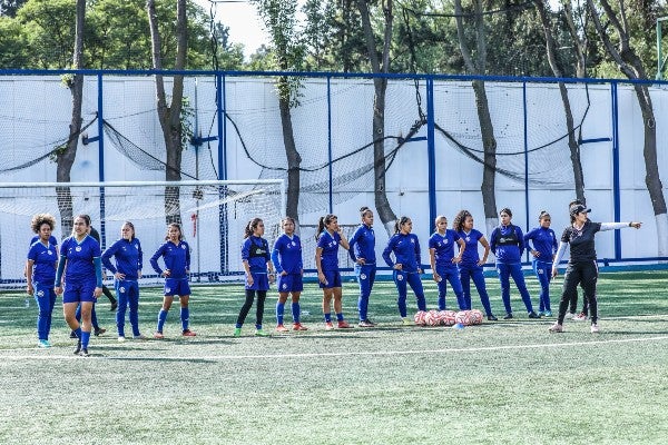 Cruz Azul durante entrenamiento