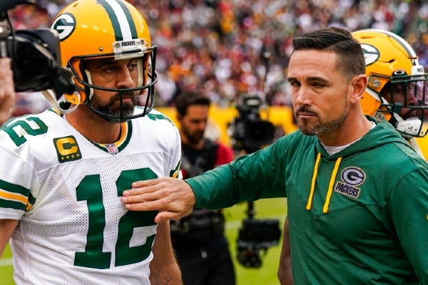 Aaron Rodgers tras la derrota