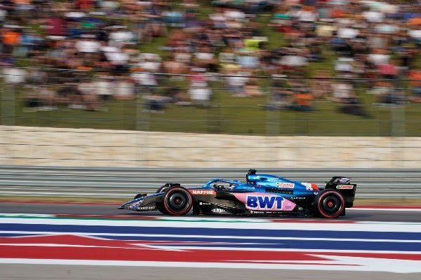 Fernando Alonso en el GP de Estados Unidos