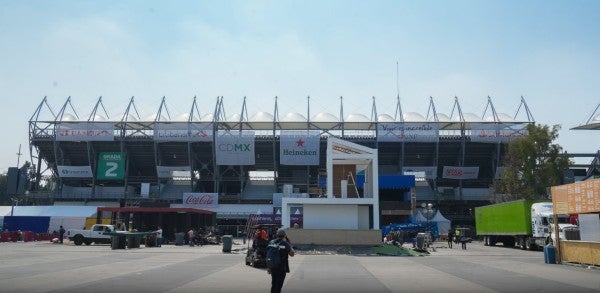 Autódromo Hermanos Rodríguez previo al GP de México