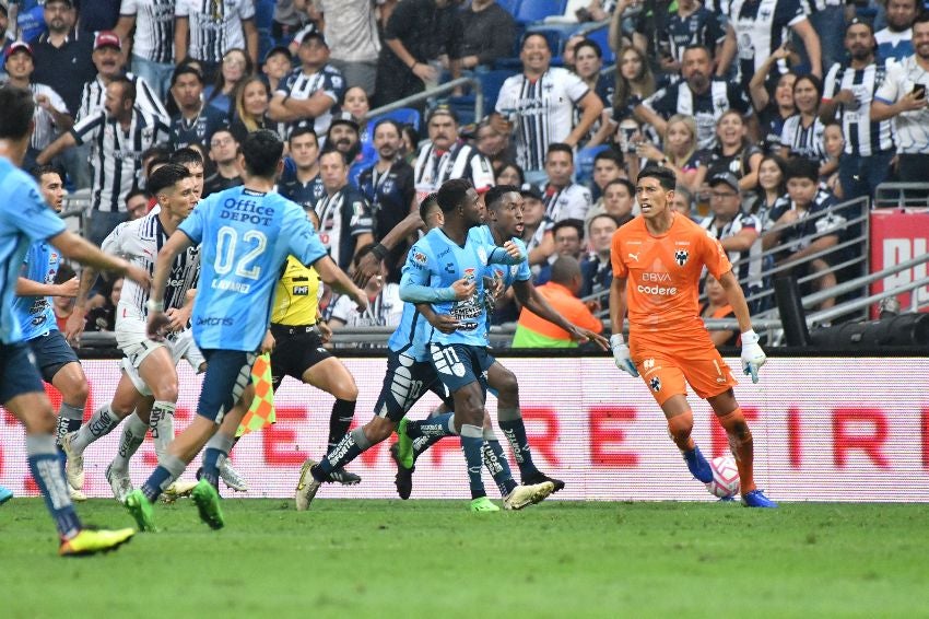 Avilés Hurtado tras marcarle a Rayados