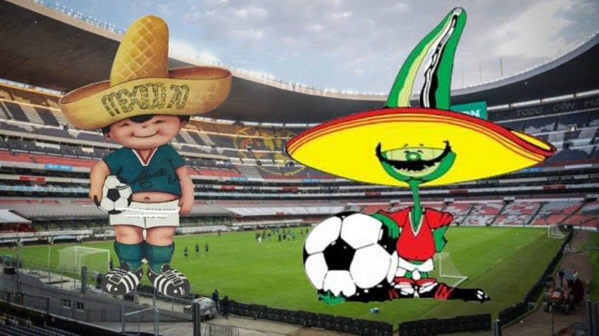 Mascotas de México en los Mundiales