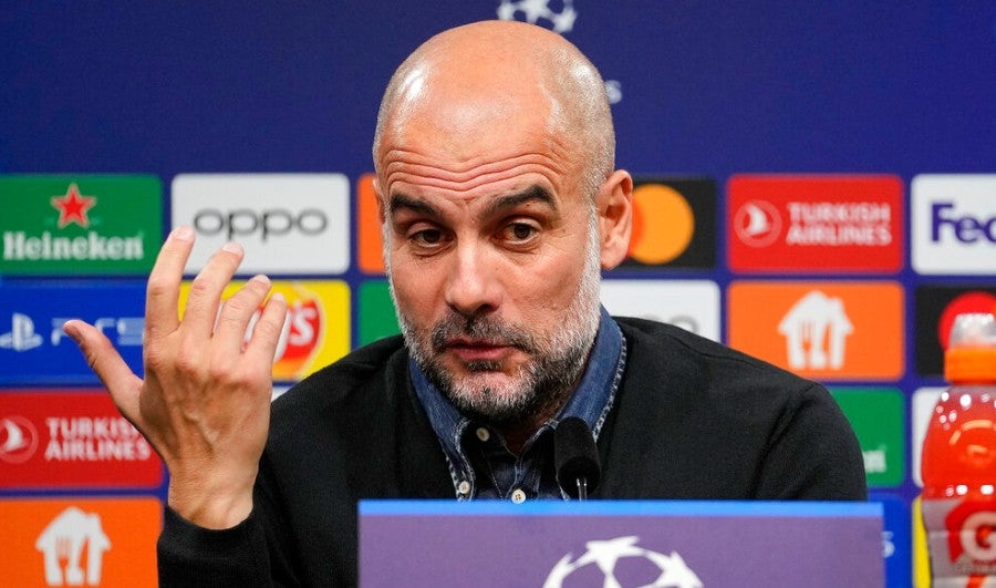 Pep en conferencia