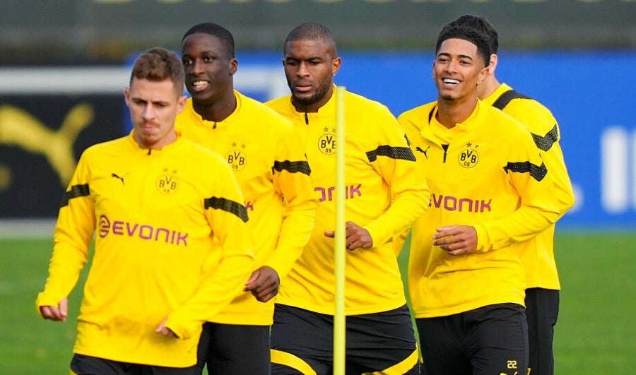 Borussia en entrenamiento